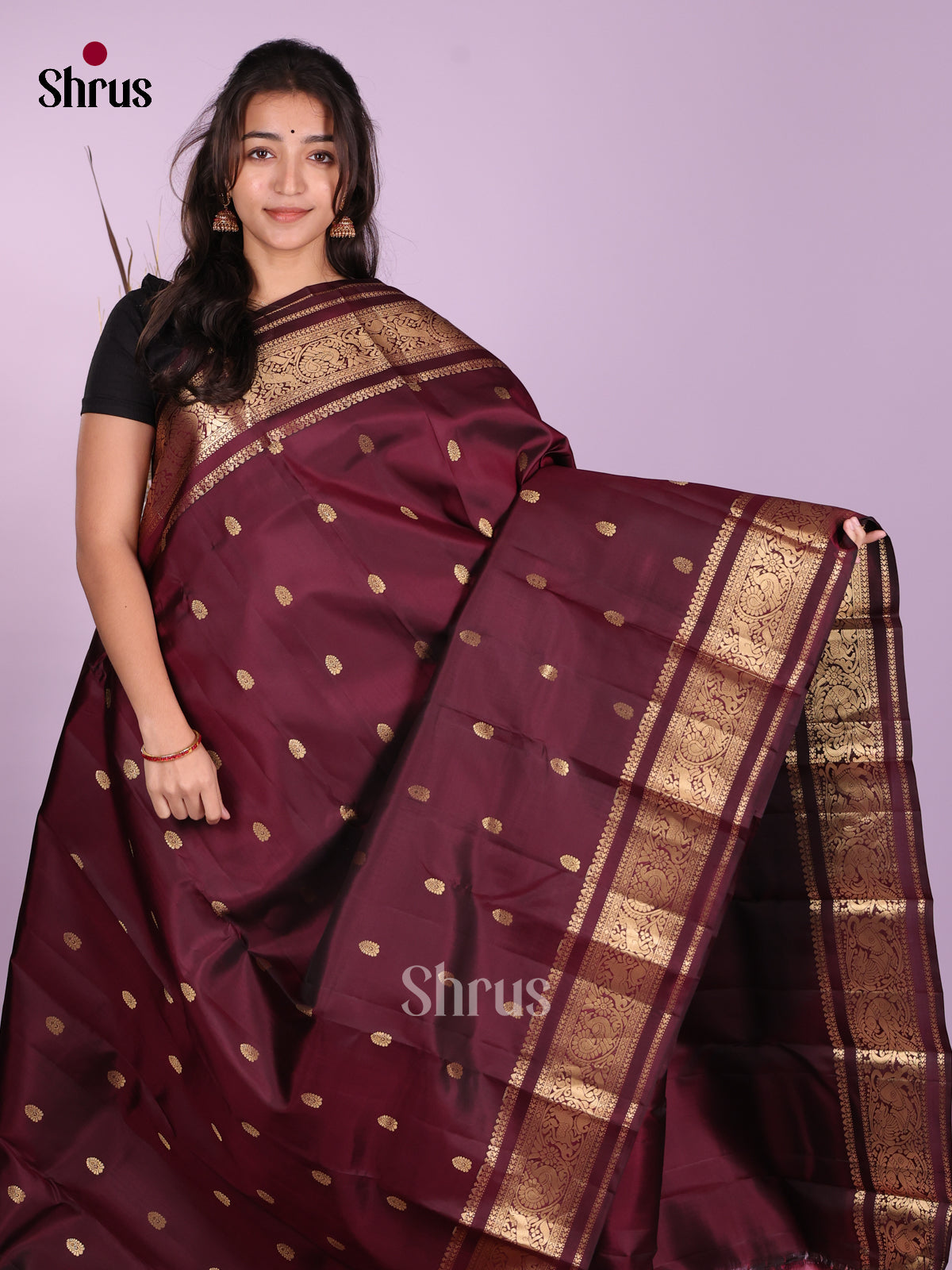 DKS13432 - Kanchipuram silk (HR) Saree - Shop on Shrus.com