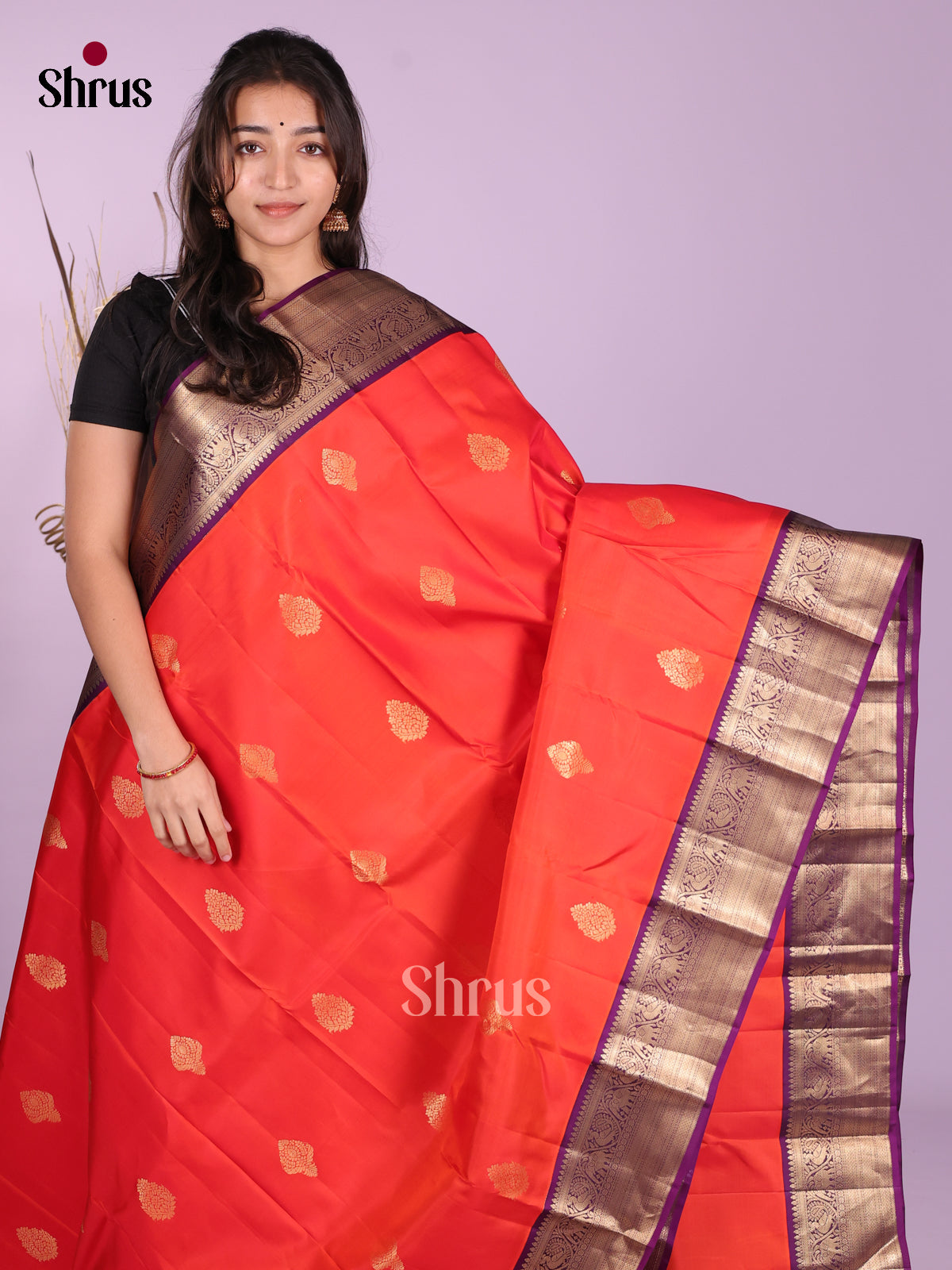 DKS13438 - Kanchipuram silk (HR) Saree - Shop on Shrus.com