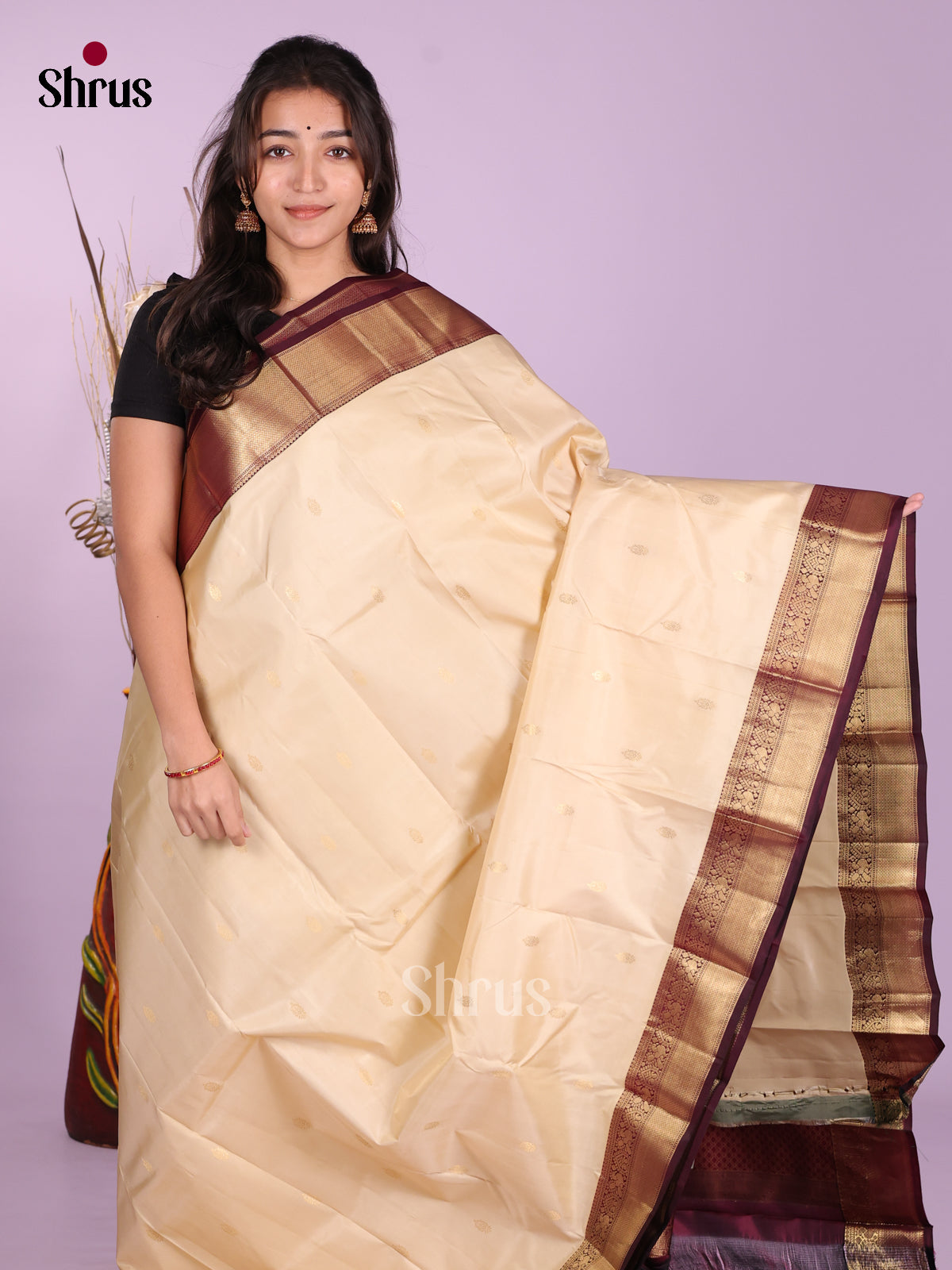 DKS13439 - Kanchipuram silk (HR) Saree - Shop on Shrus.com