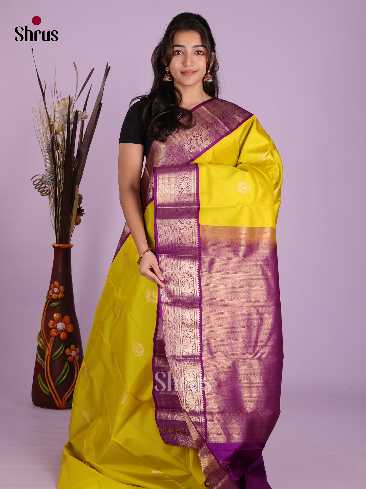 DKS13440 - Kanchipuram silk (HR) Saree