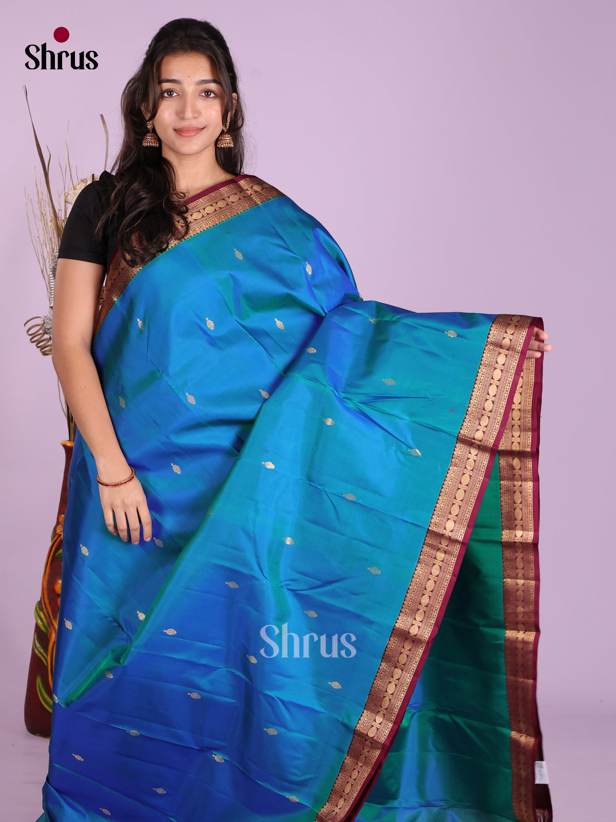 DKS13442 - Kanchipuram silk (HR) Saree
