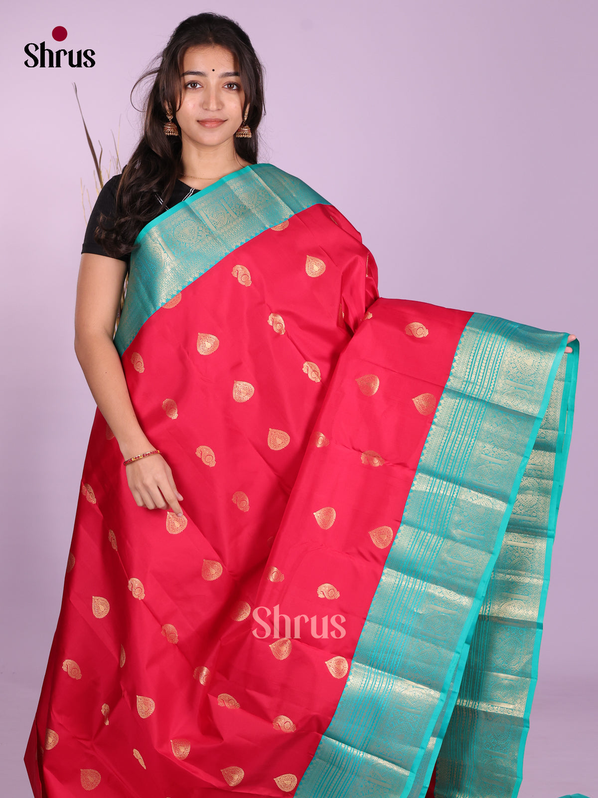 DKS13448 - Kanchipuram silk (HR) Saree - Shop on Shrus.com