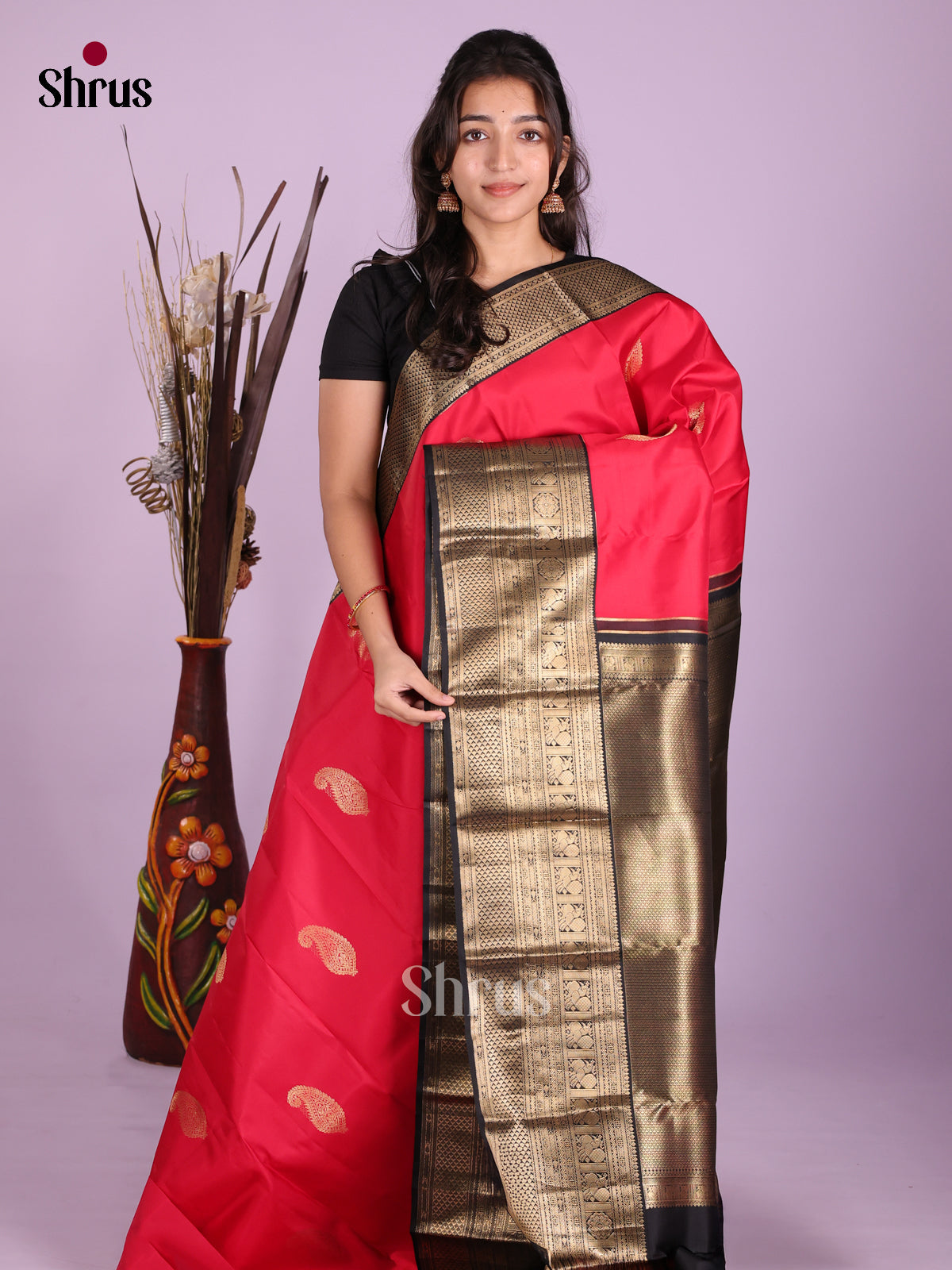 DKS13451 - Kanchipuram silk (HR) Saree