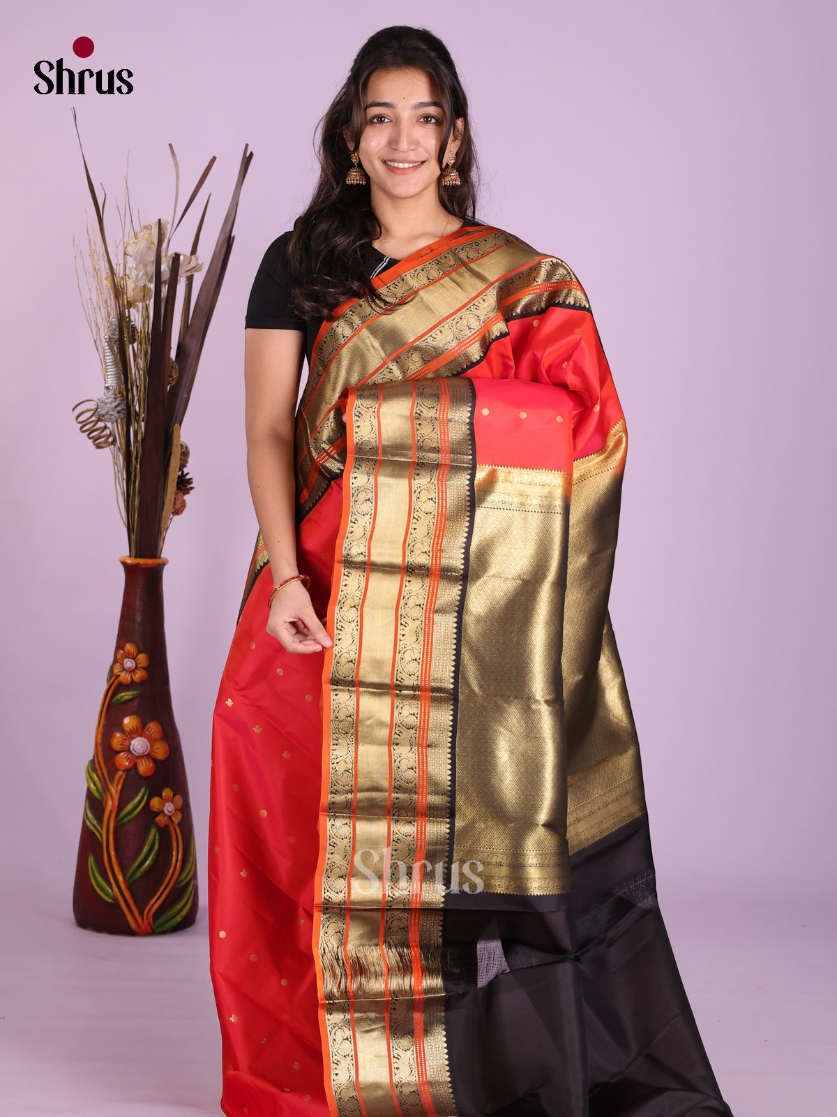 DKS13456 - Kanchipuram silk (HR) Saree