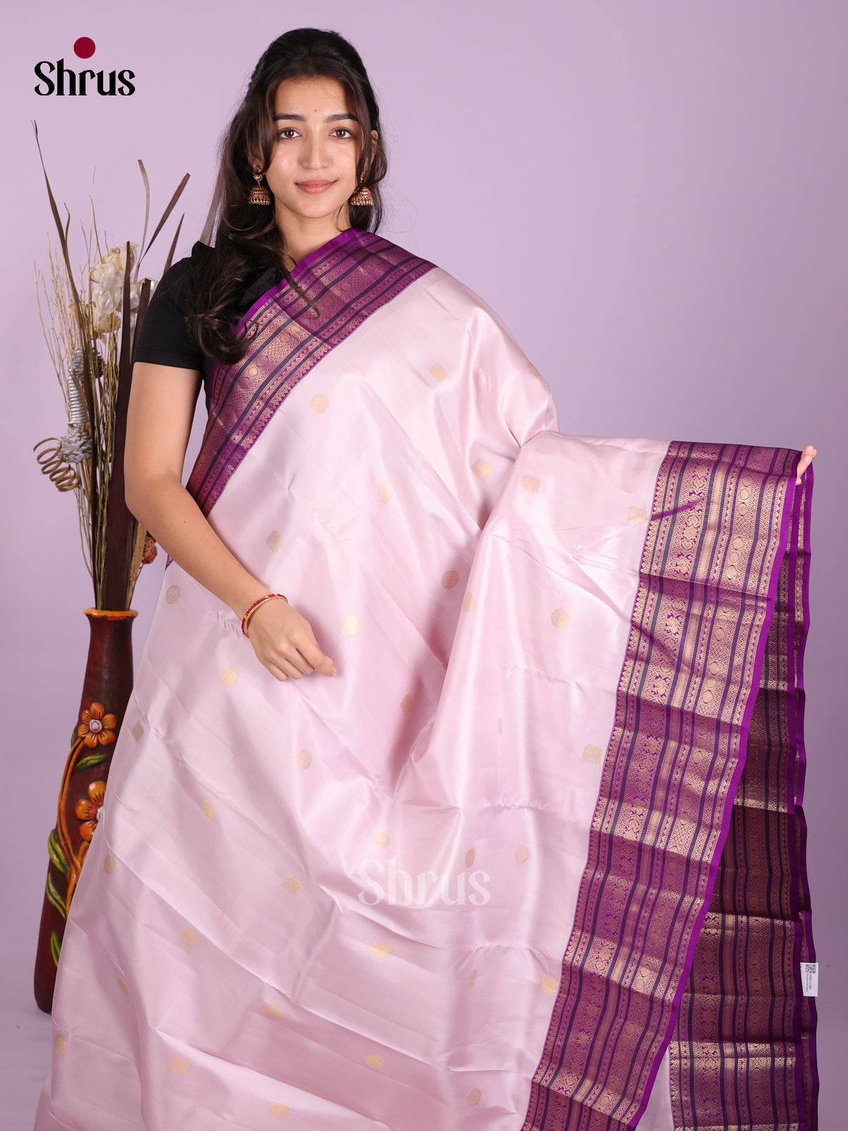 DKS13468 - Kanchipuram silk (HR) Saree - Shop on Shrus.com