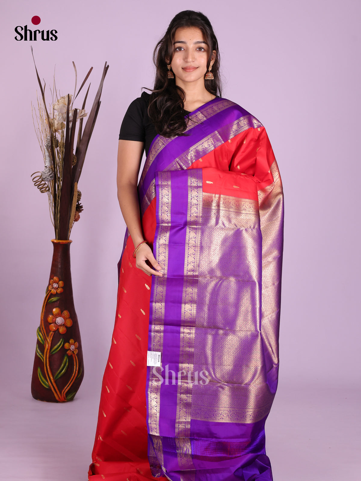 DKS13475 - Kanchipuram silk (HR) Saree