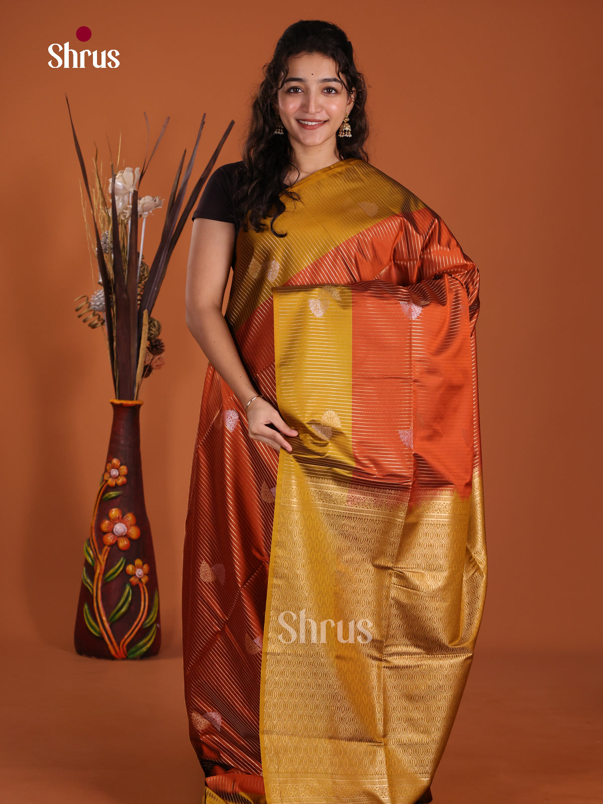 DKS14006 - Semi Softsilk Saree