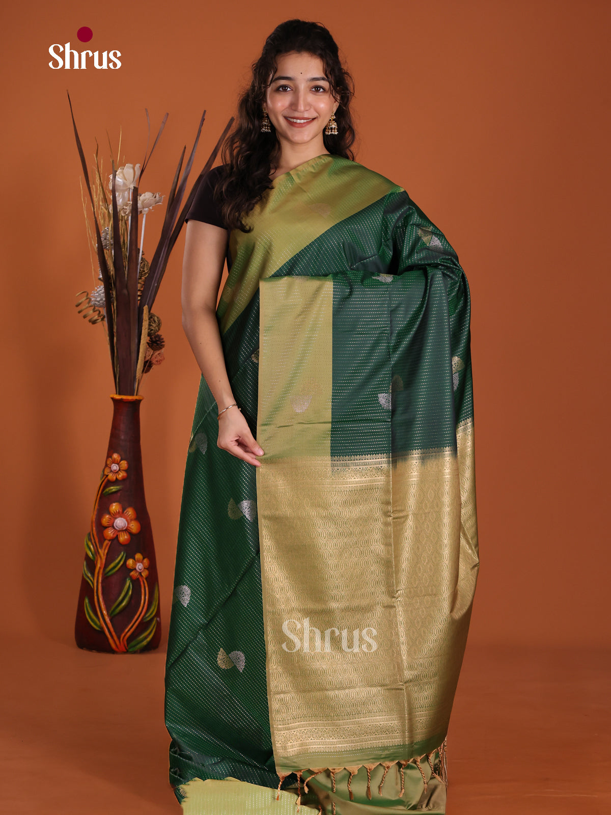 DKS14007 - Semi Softsilk Saree