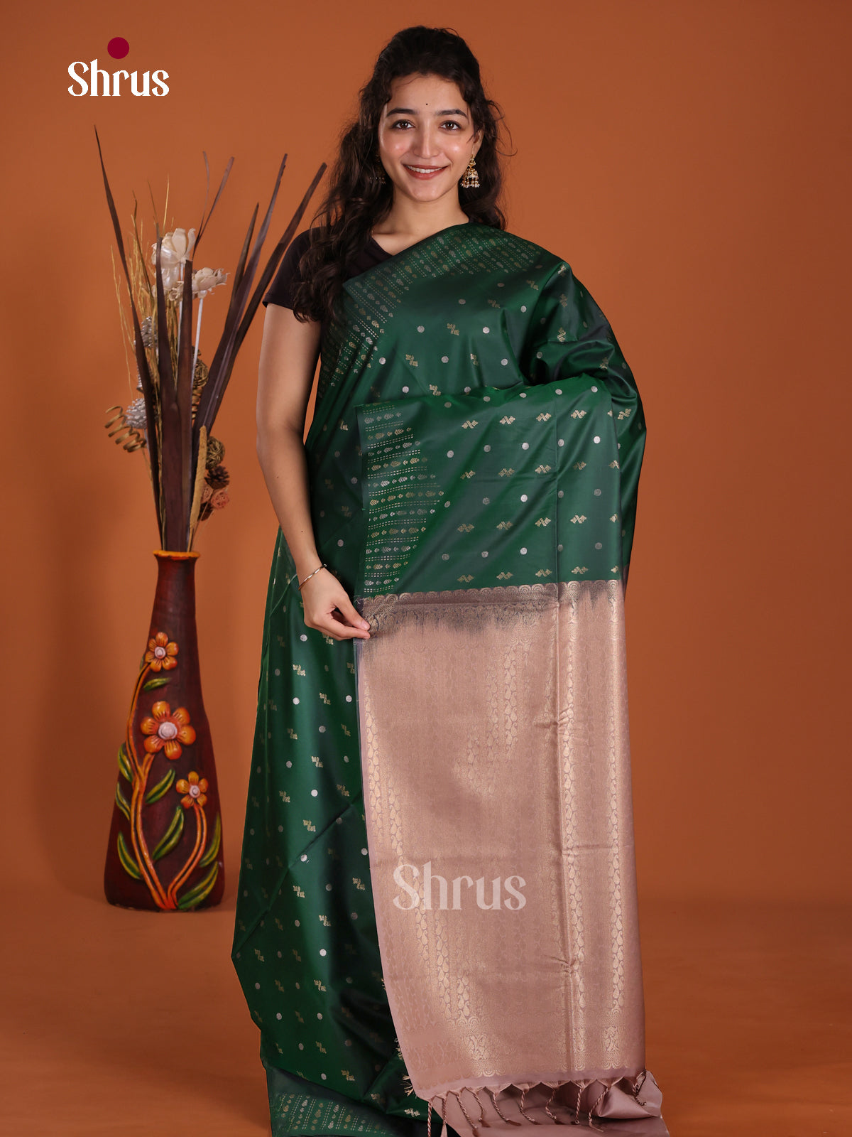 DKS14008 - Semi Softsilk Saree