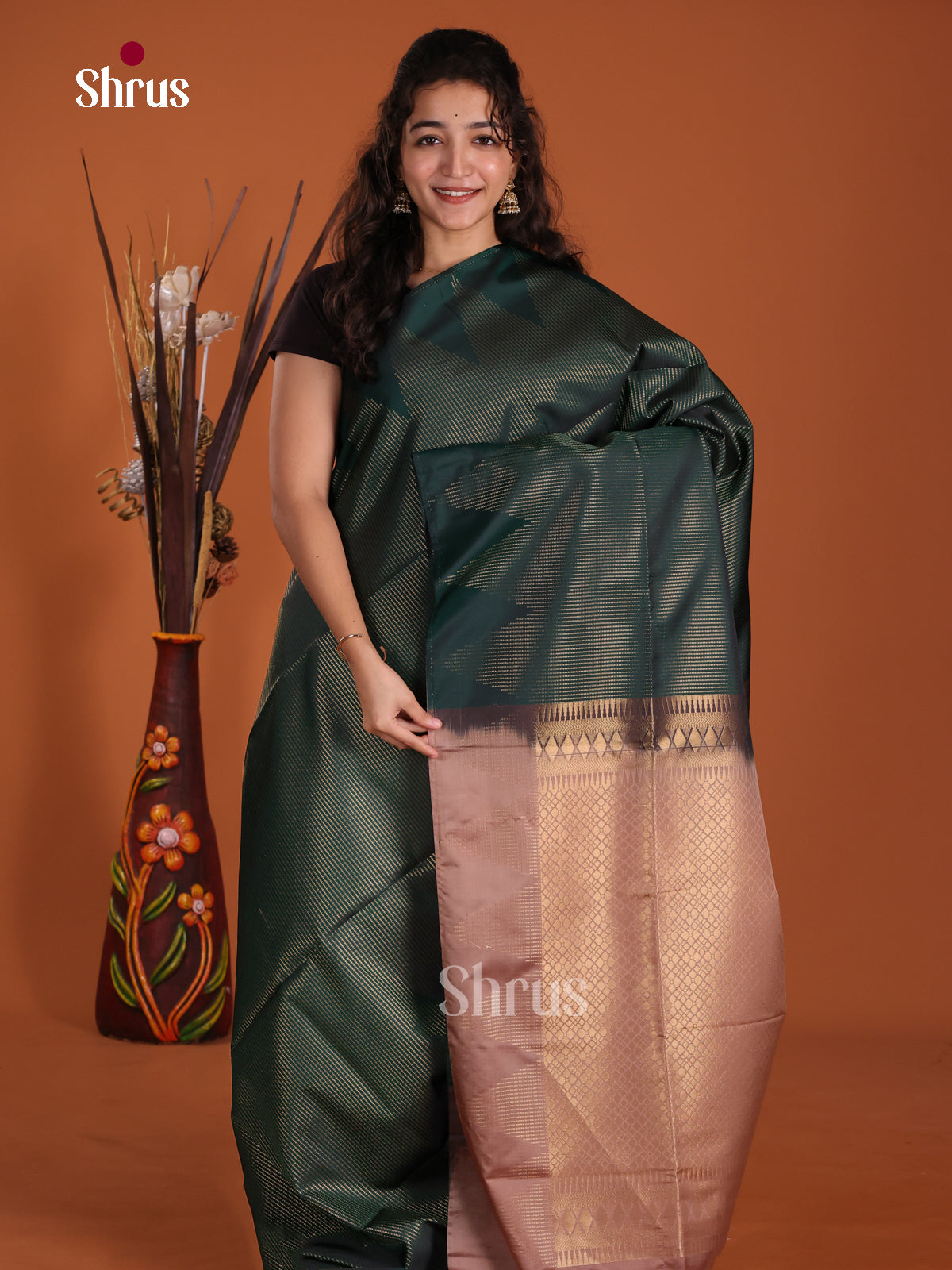 DKS14025 - Semi Softsilk Saree