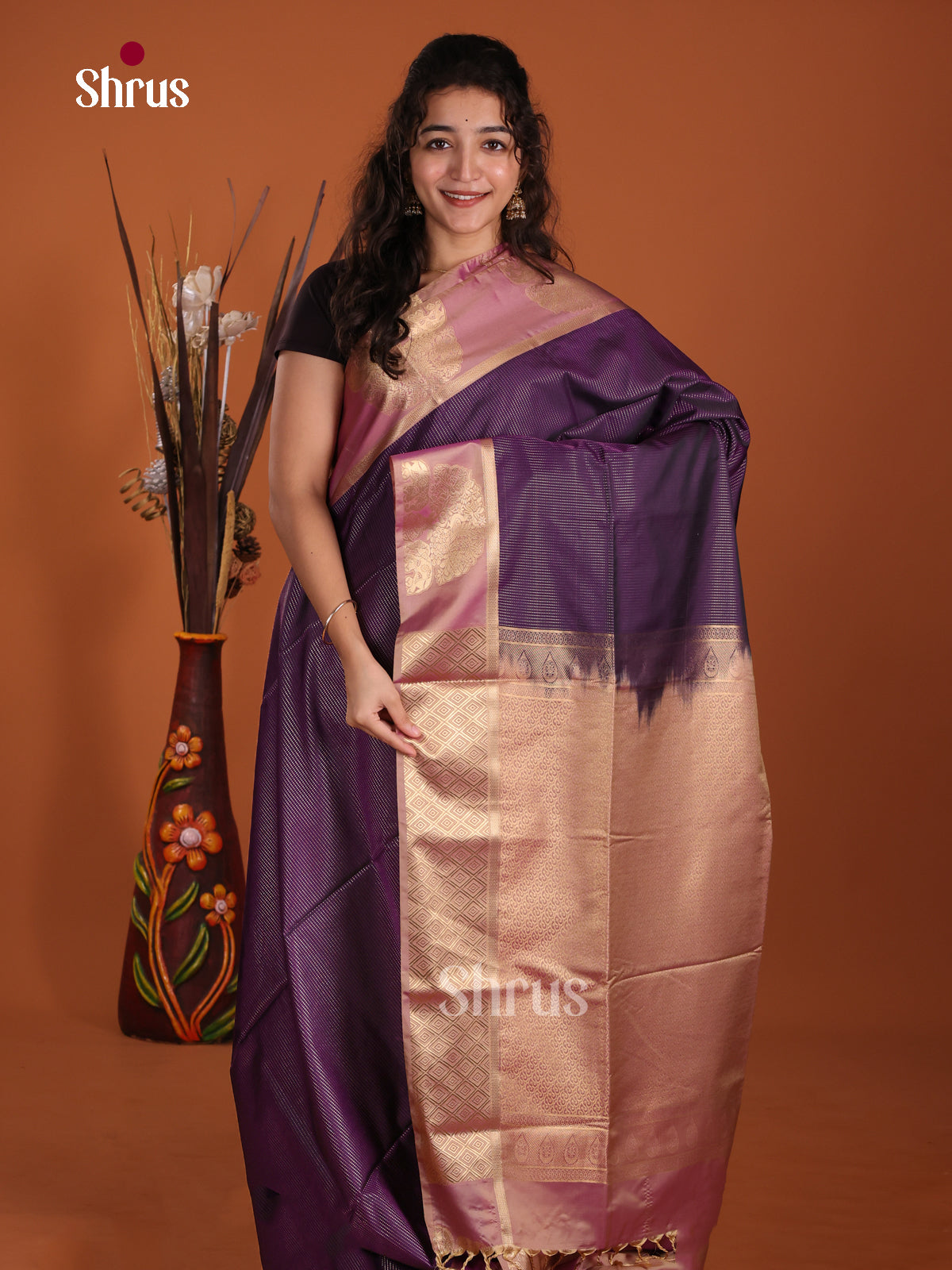 DKS14027 - Semi Softsilk Saree