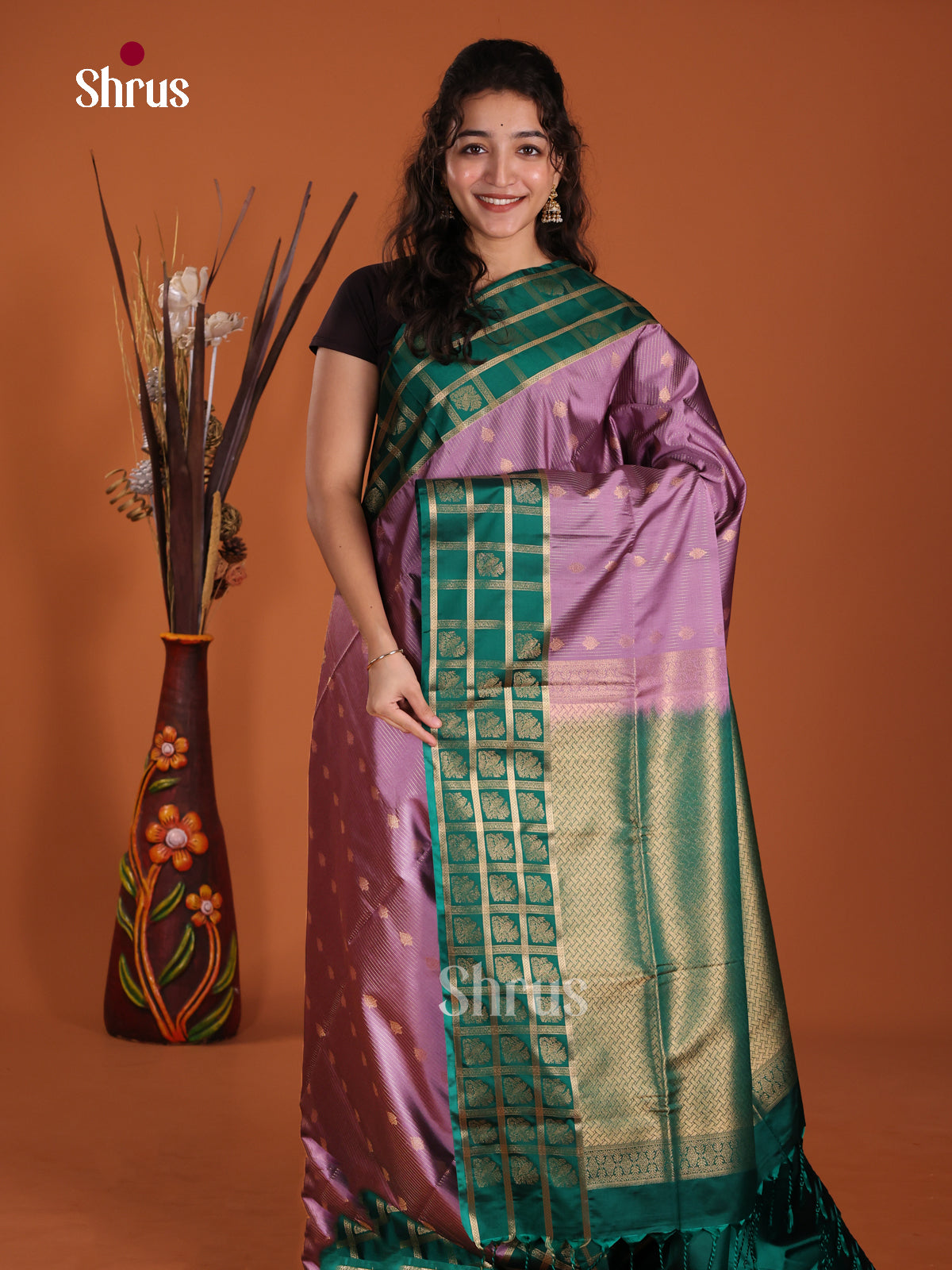 DKS14028 - Semi Softsilk Saree
