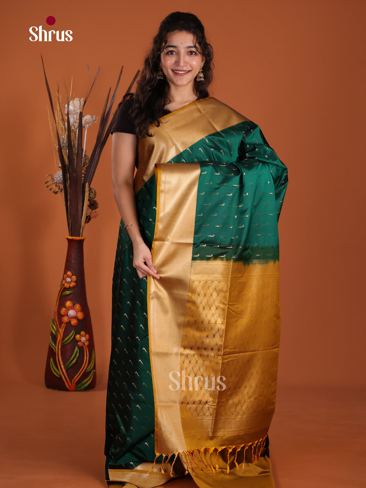 DKS14031 - Semi Softsilk Saree