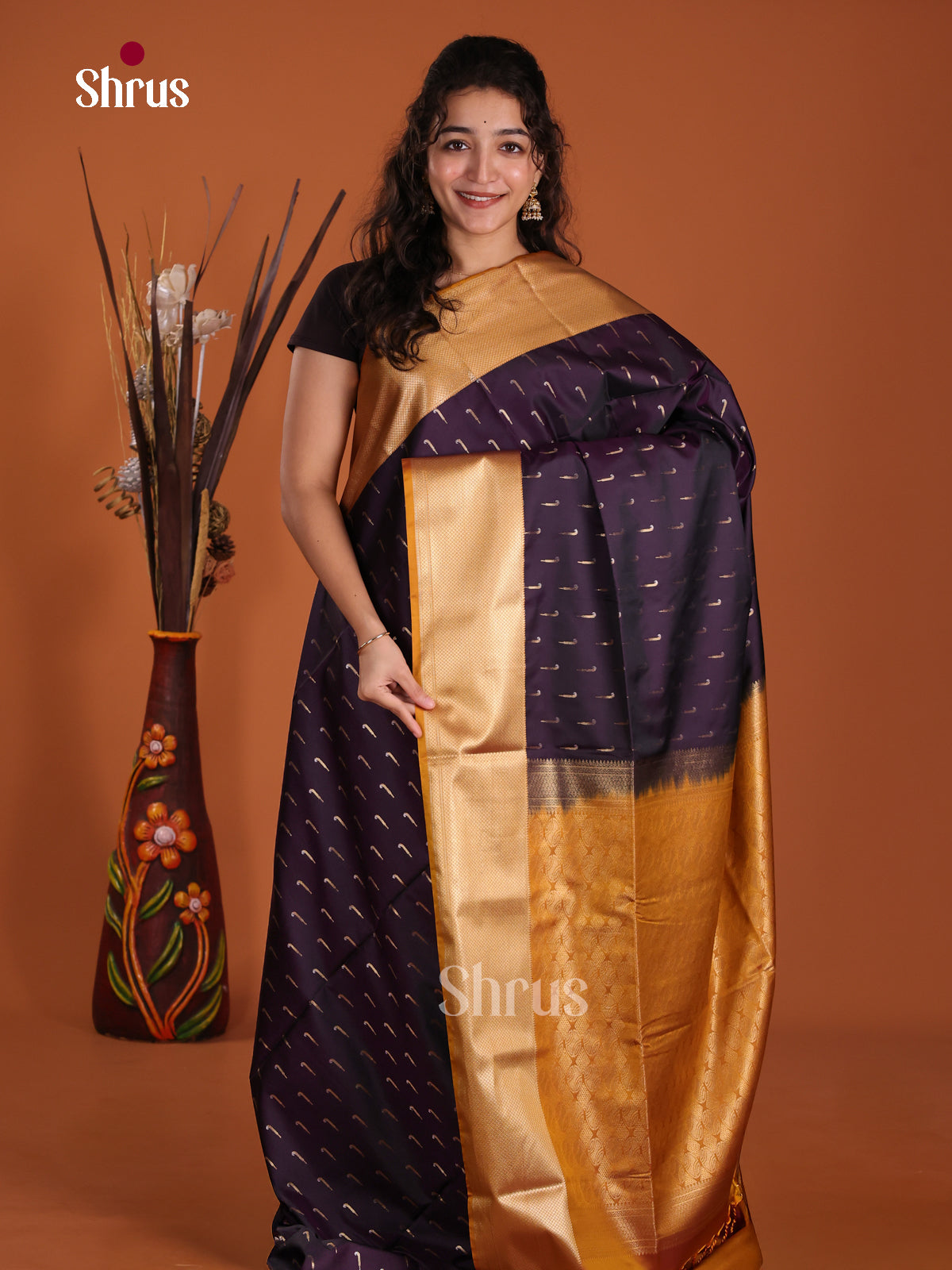 DKS14032 - Semi Softsilk Saree