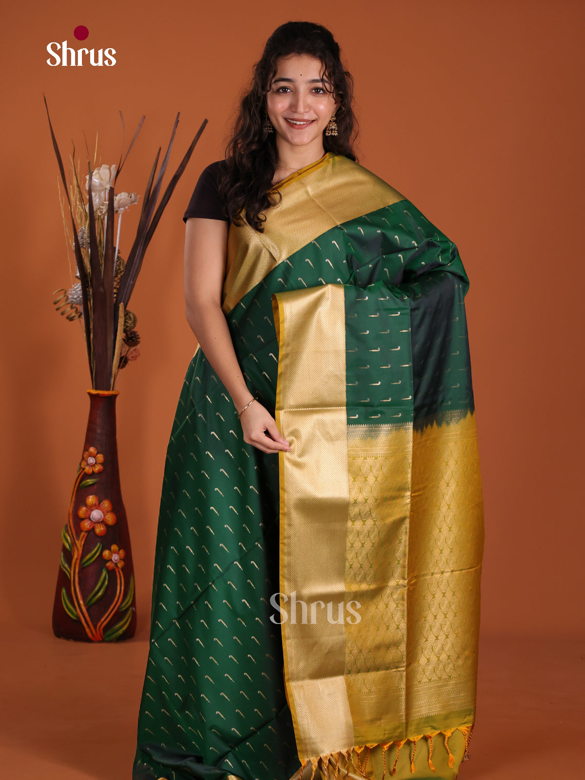 DKS14034 - Semi Softsilk Saree