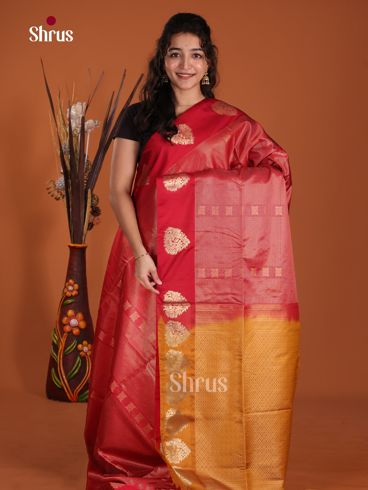 DKS14035 - Semi Softsilk Saree
