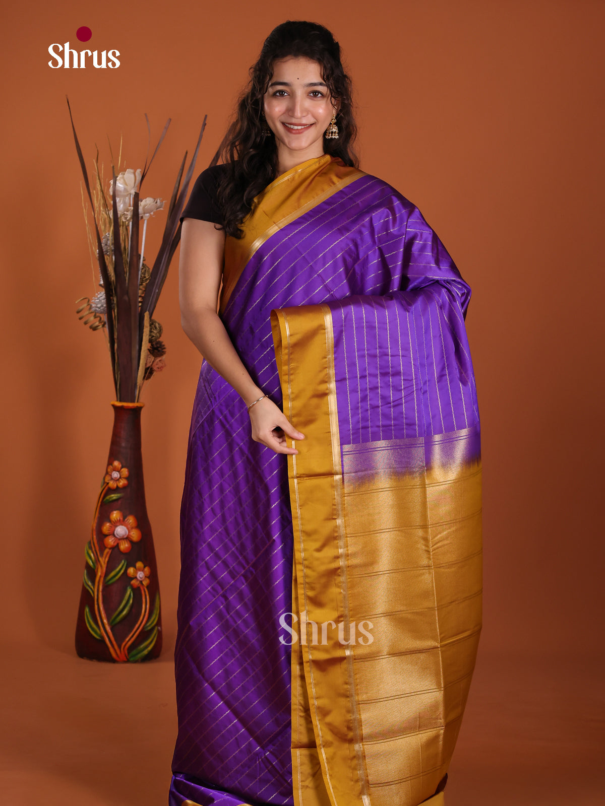 DKS14045 - Semi Softsilk Saree