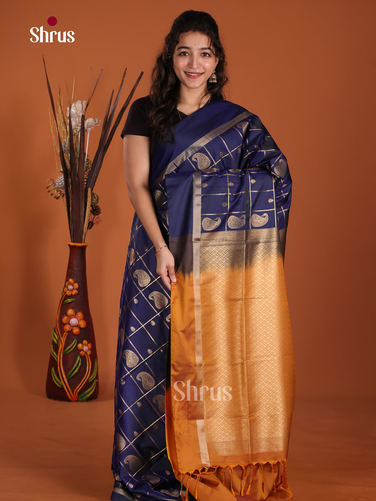 DKS14046 - Semi Softsilk Saree