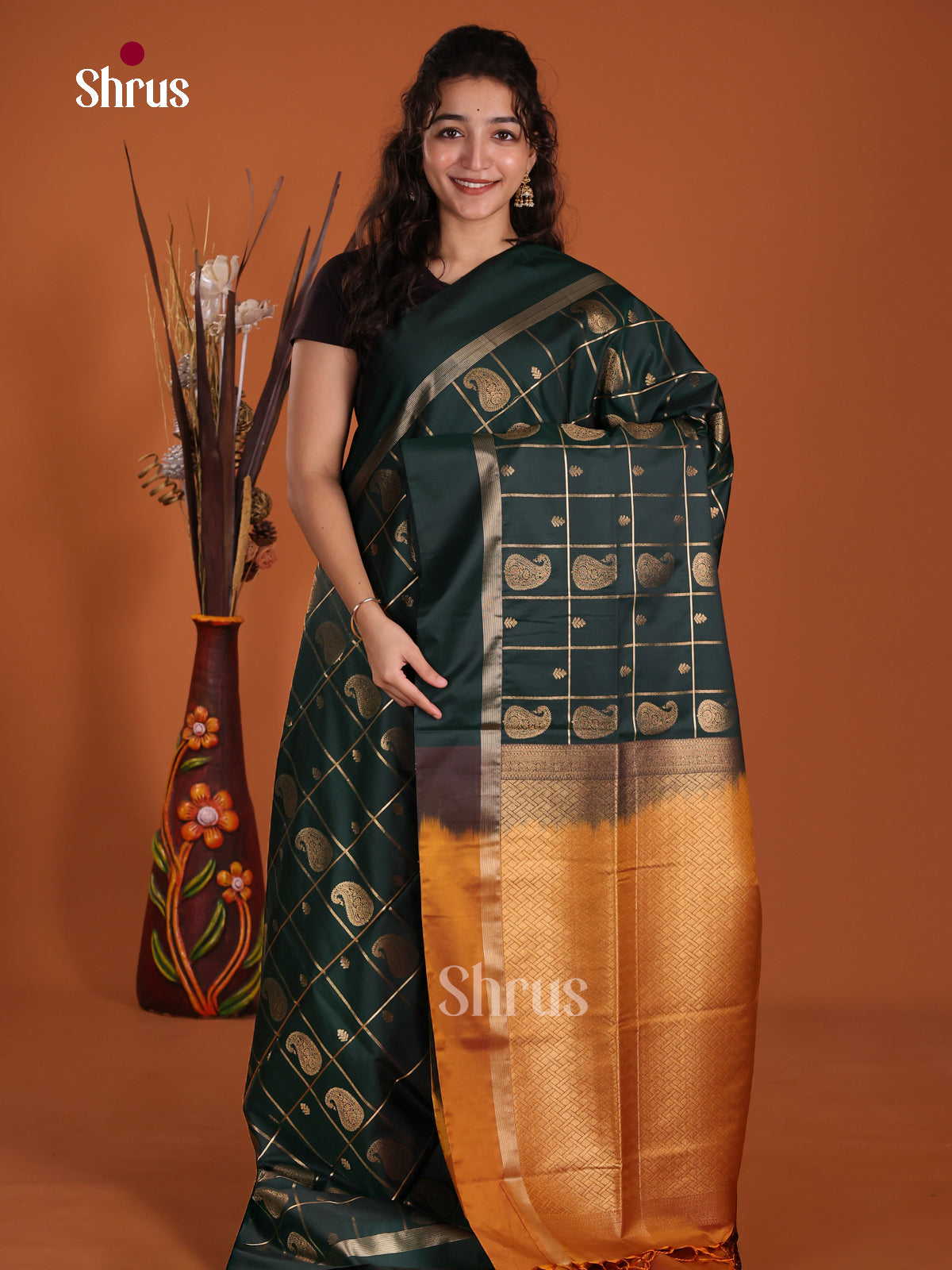 DKS14052 - Semi Softsilk Saree