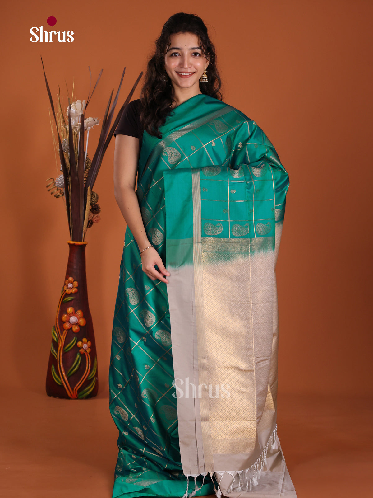 DKS14055 - Semi Softsilk Saree