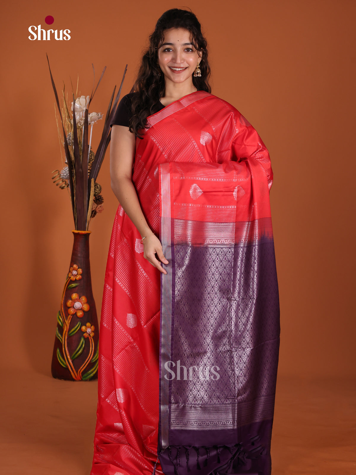 DKS14059 - Semi Softsilk Saree