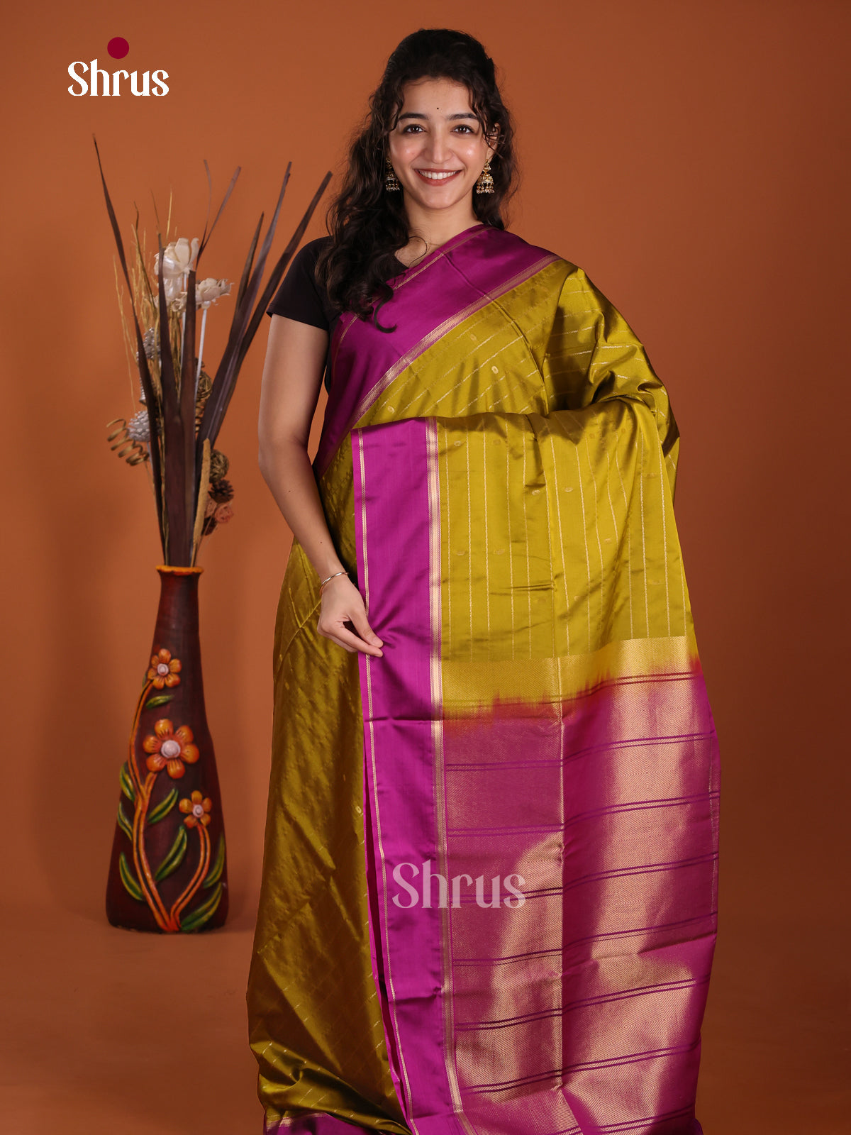 DKS14062 - Semi Softsilk Saree