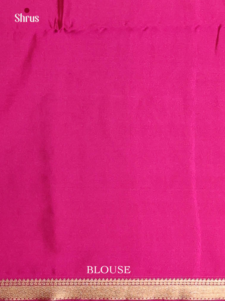 Pink - Semi Softsilk Saree - Shop on Shrus.com