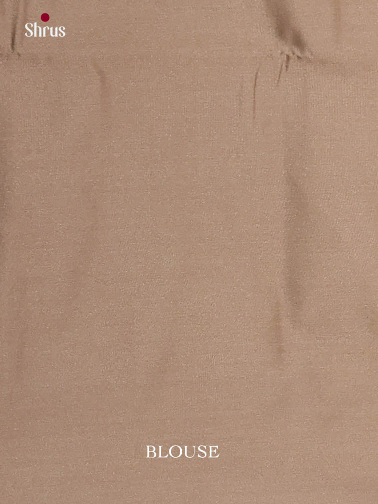 Green & Grey - Semi Softsilk Saree