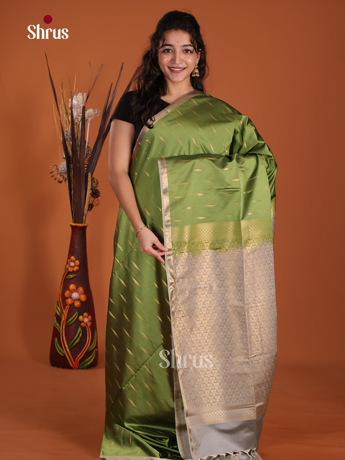 DKS14098 - Semi Softsilk Saree