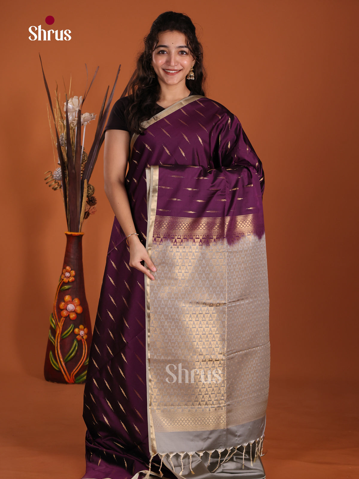 DKS14101 - Semi Softsilk Saree