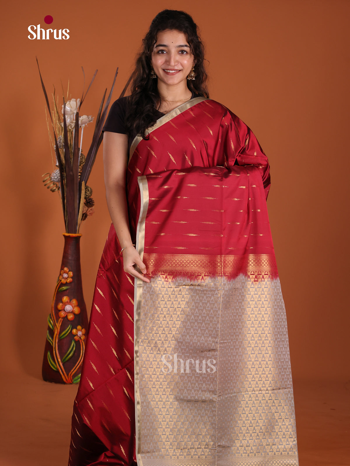 DKS14103 - Semi Softsilk Saree