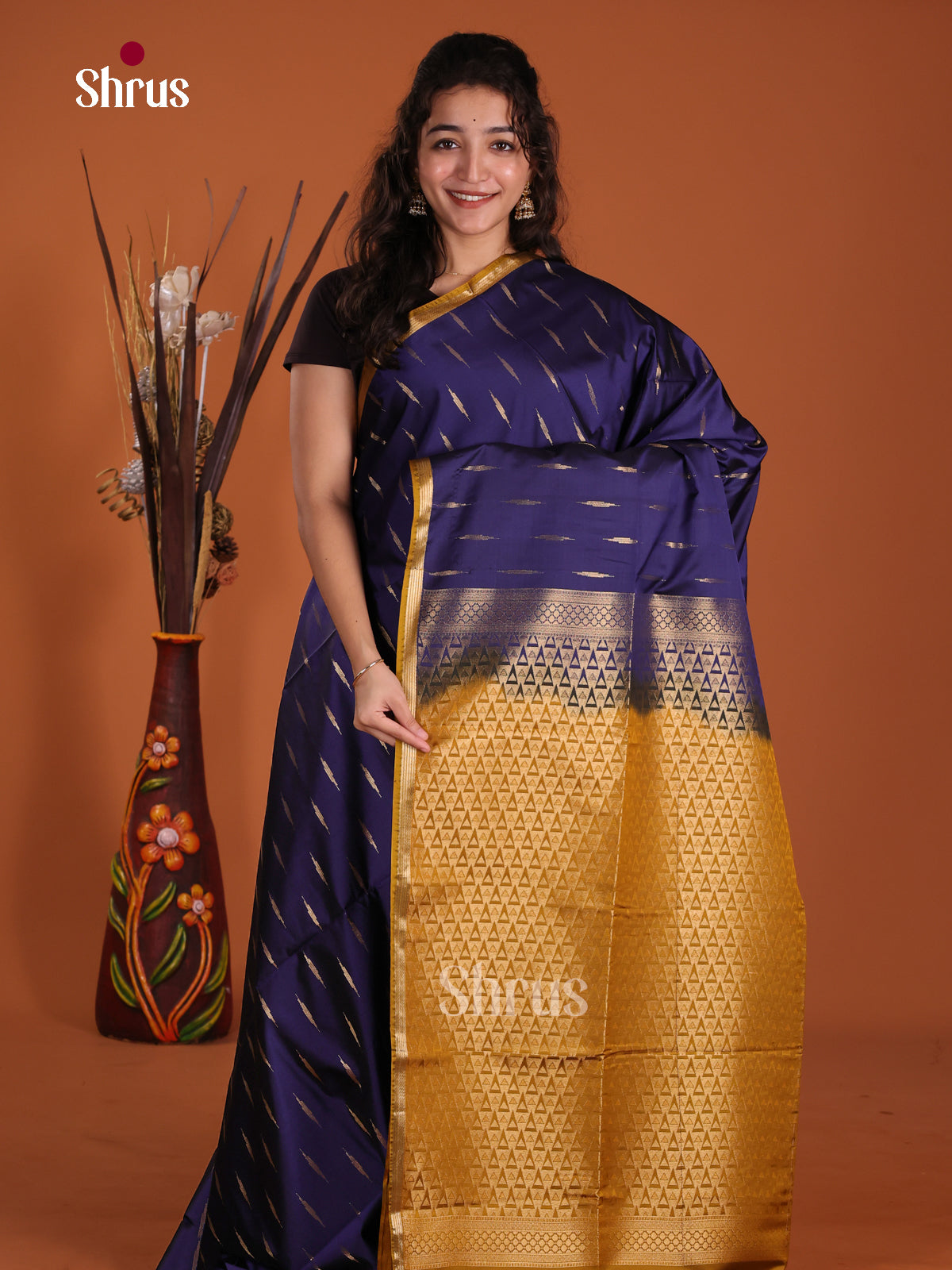 DKS14105 - Semi Softsilk Saree