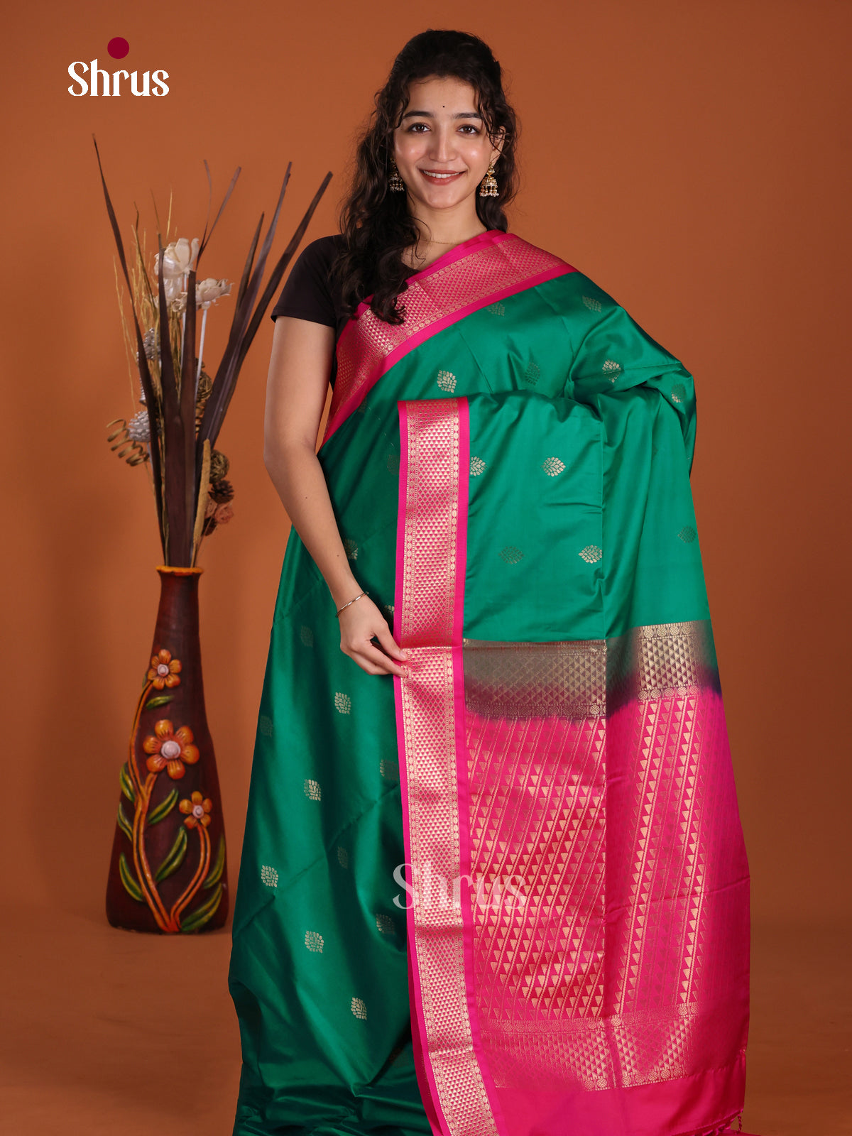 DKS14125 - Semi Softsilk Saree