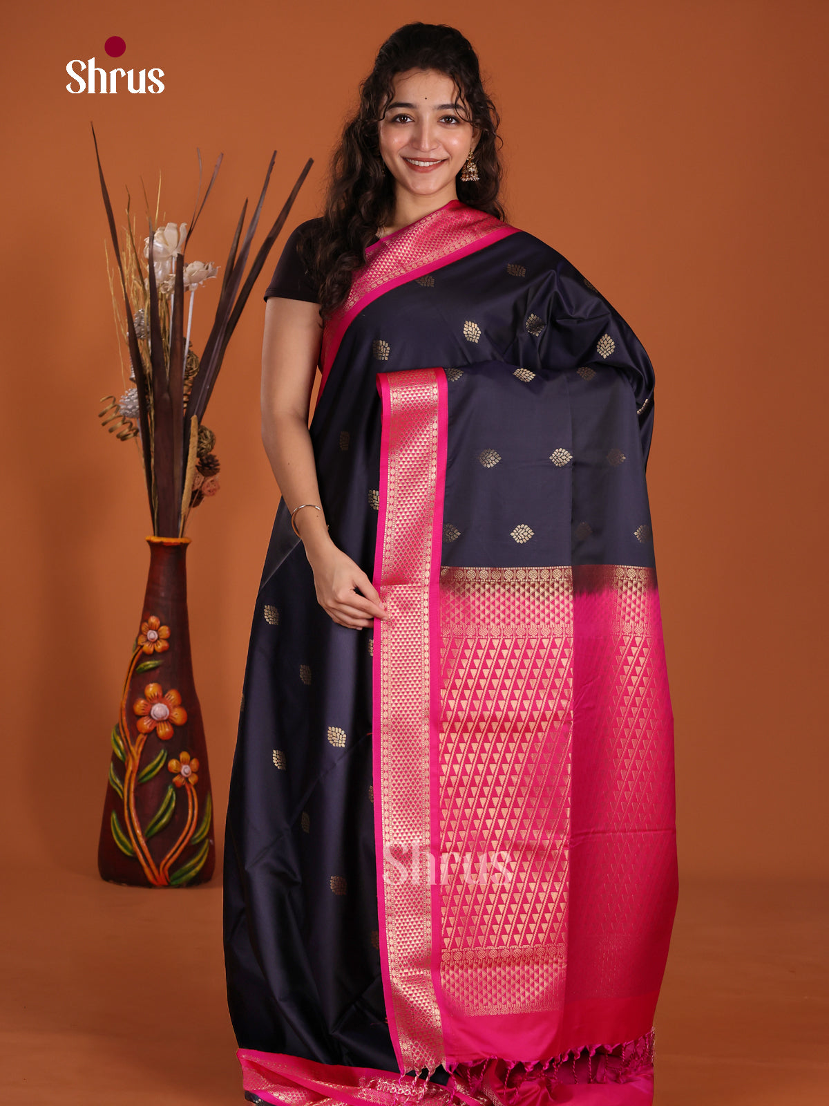 DKS14127 - Semi Softsilk Saree