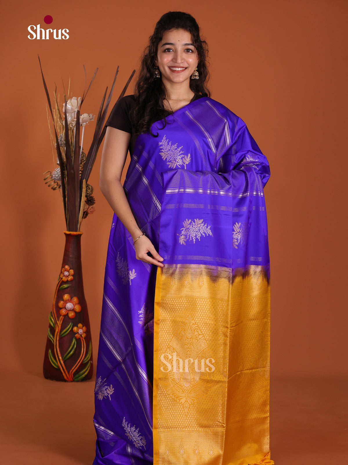 DKS14132 - Semi Softsilk Saree