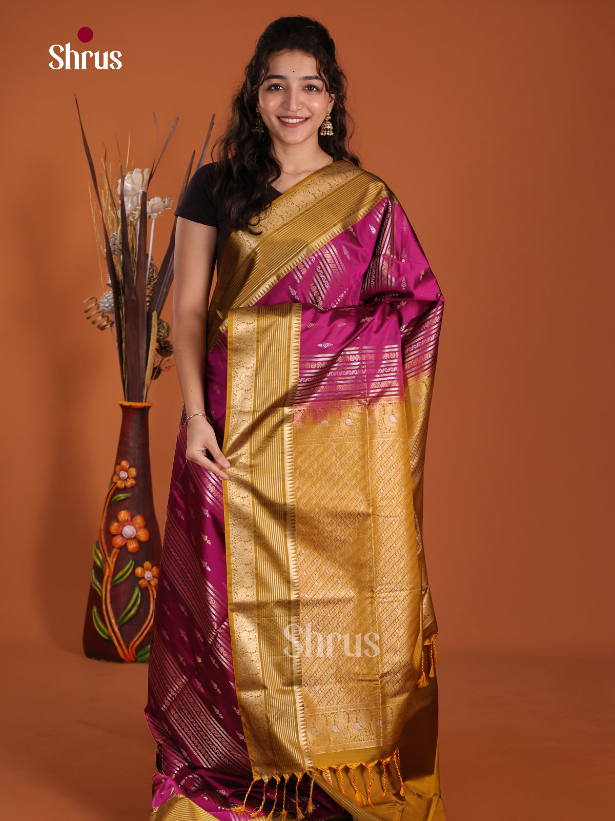 DKS14134 - Semi Softsilk Saree