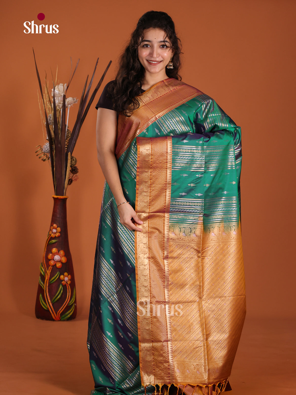 DKS14136 - Semi Softsilk Saree