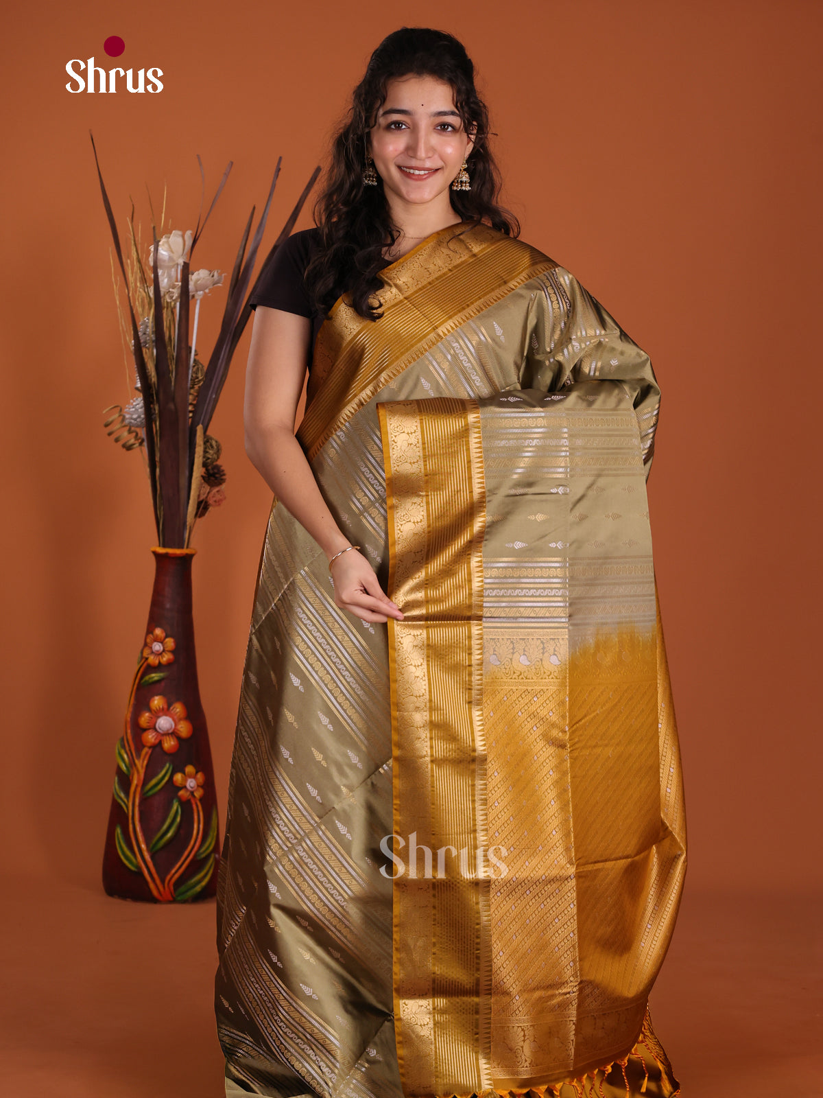 DKS14138 - Semi Softsilk Saree
