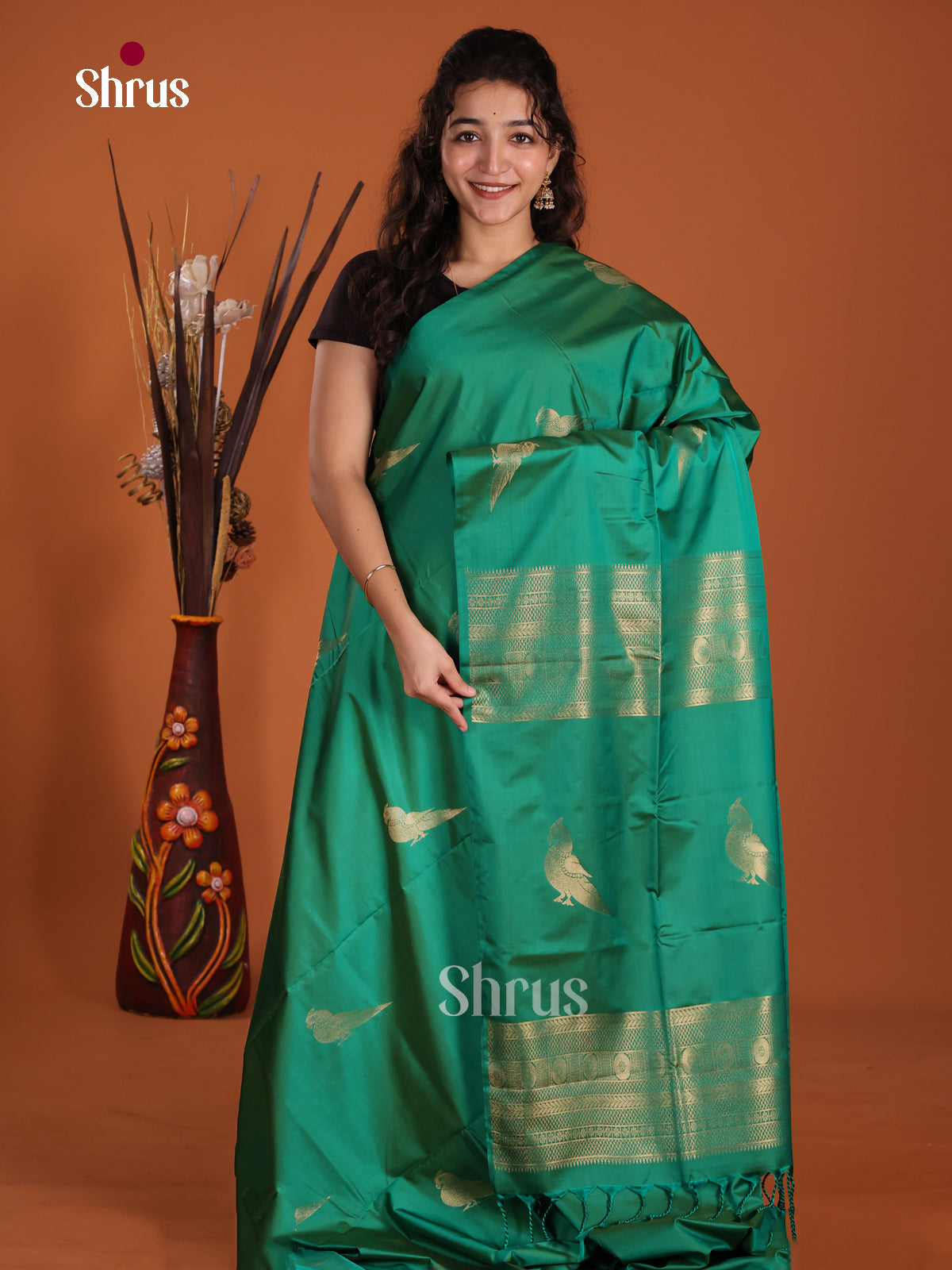 DKS14143 - Semi Softsilk Saree