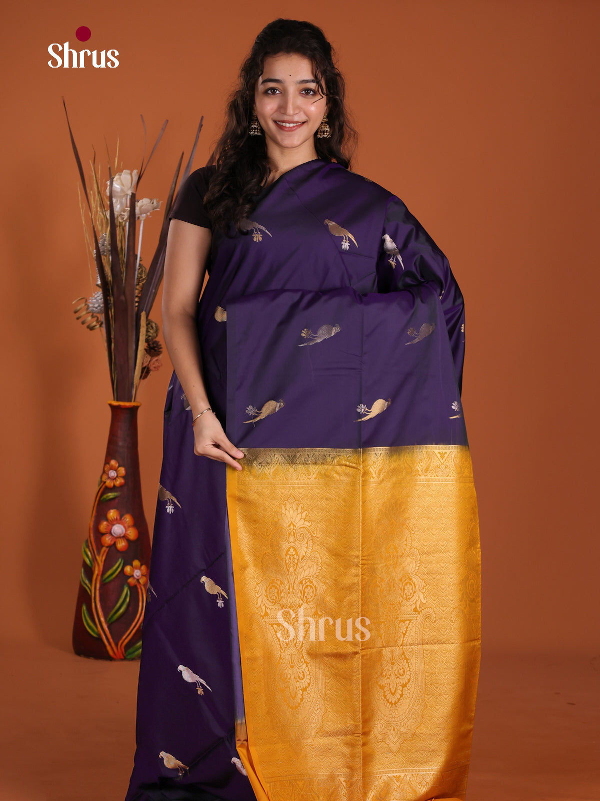 DKS14145 - Semi Softsilk Saree