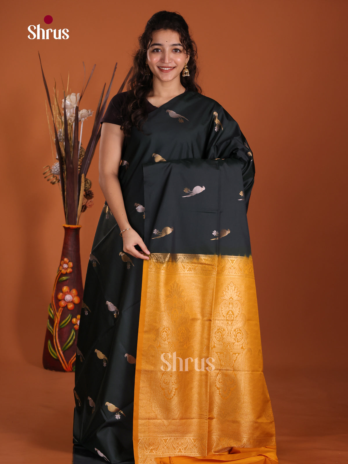 DKS14147 - Semi Softsilk Saree