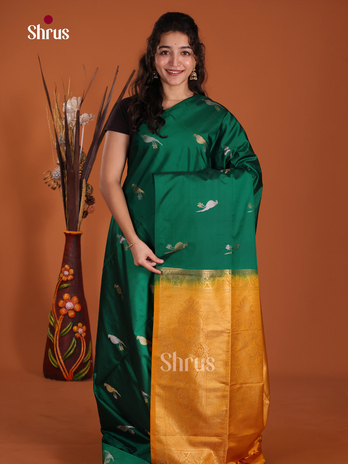 DKS14148 - Semi Softsilk Saree