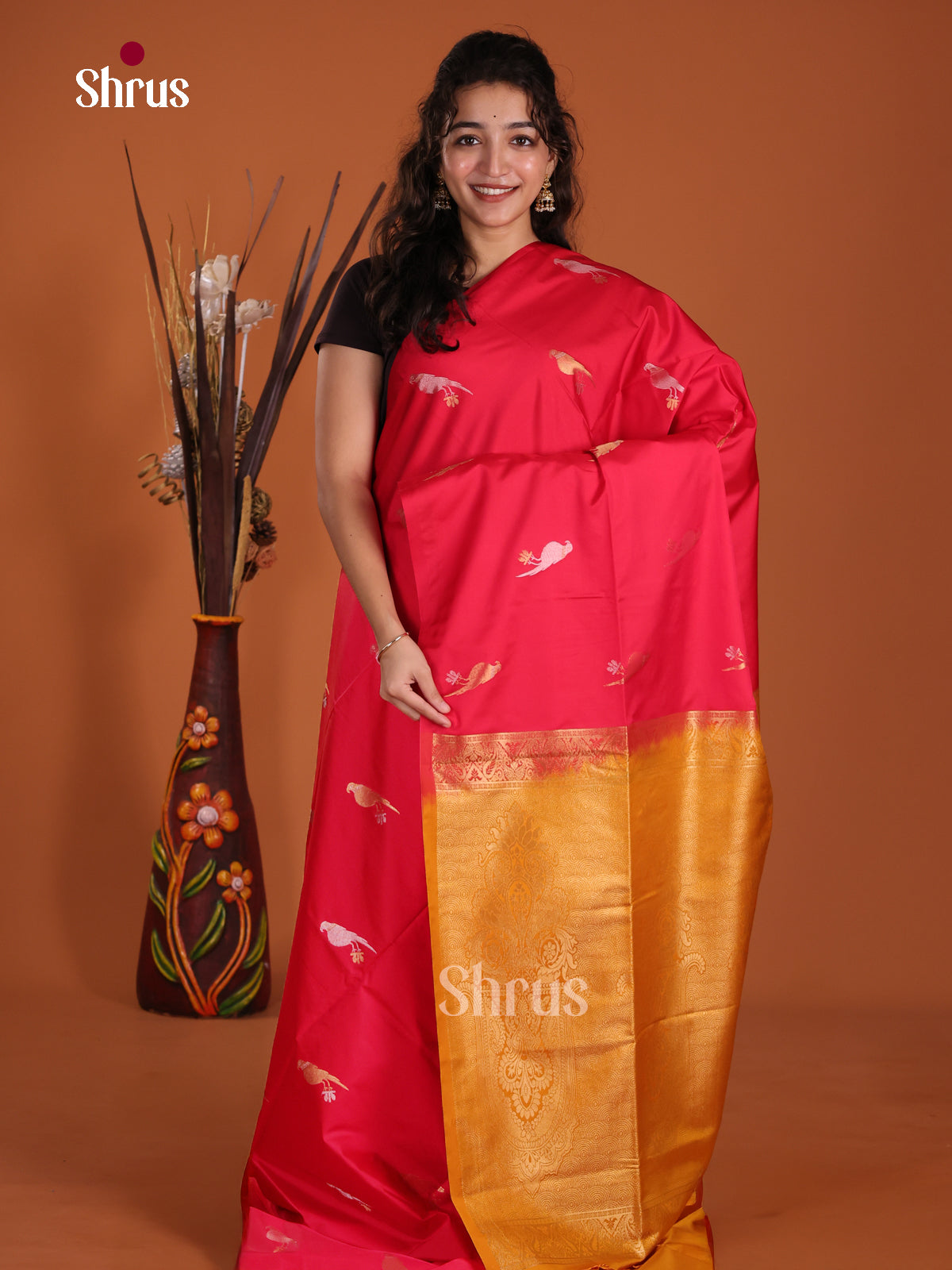 DKS14149 - Semi Softsilk Saree