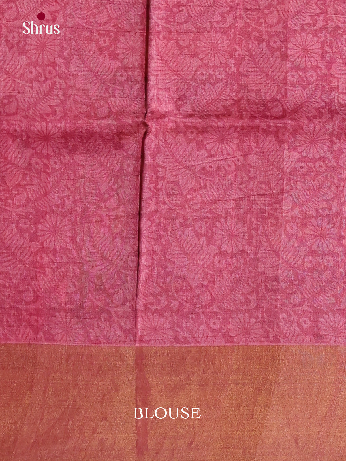 DKS15032 - Printed Tussar Saree - Shop on Shrus.com