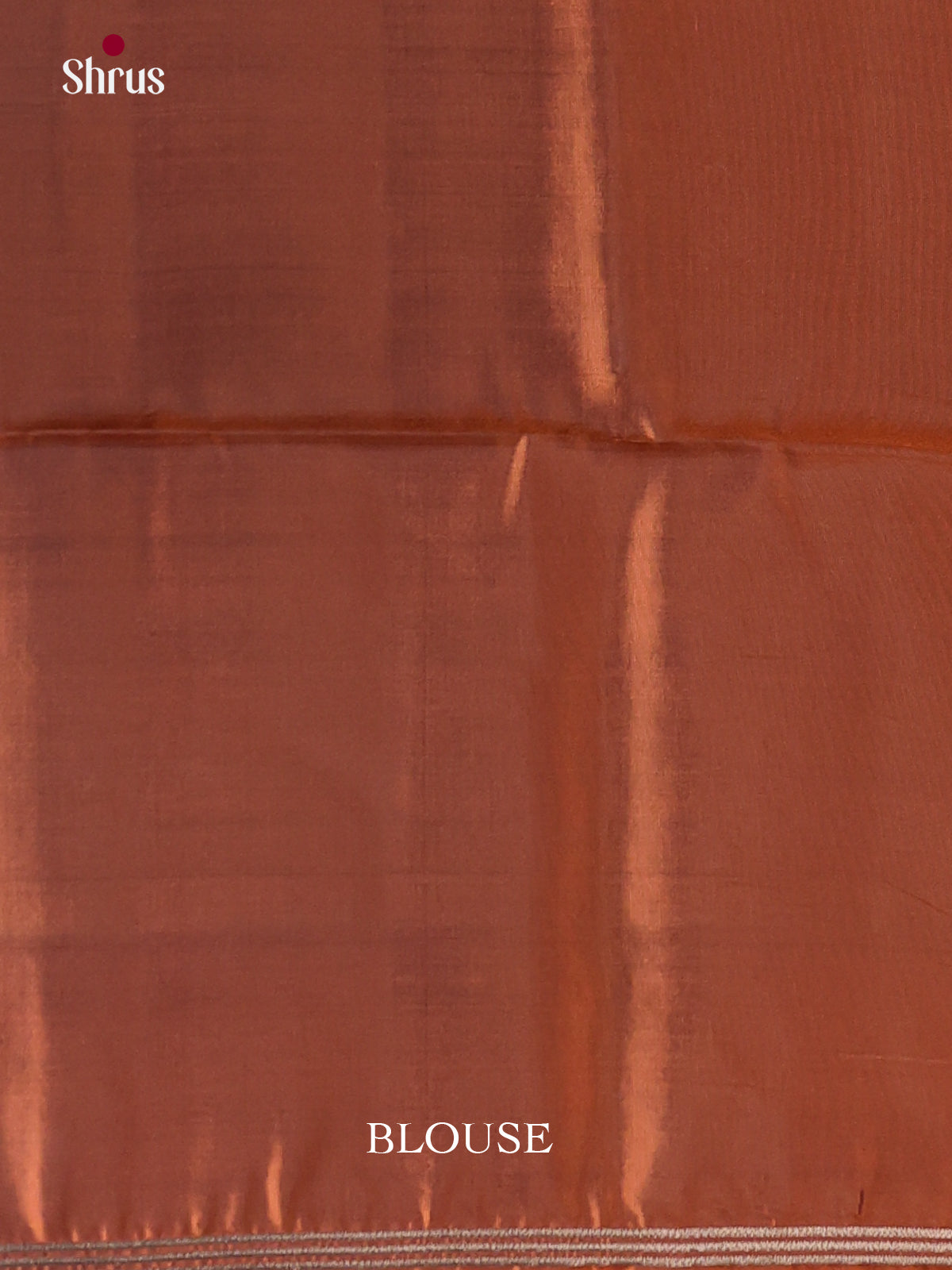 Green & Rust- Softsilk-halfpure Saree