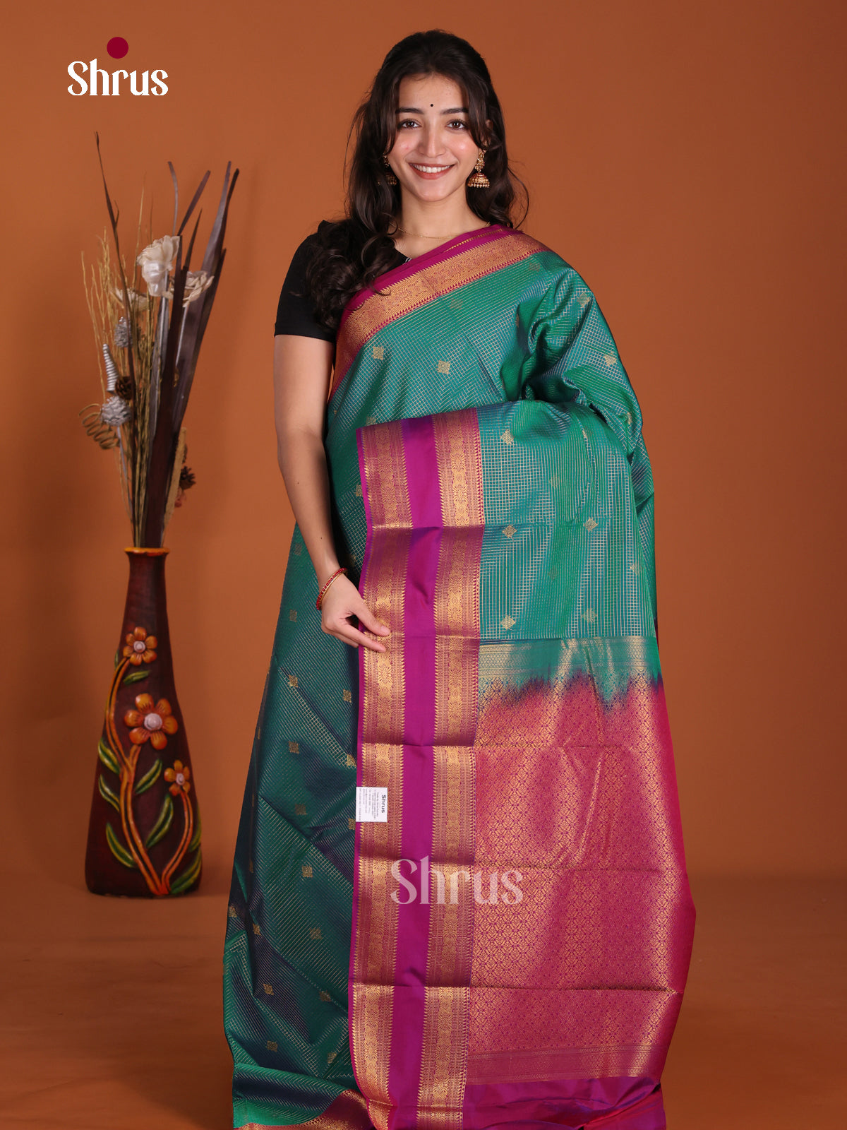DKS17126 - Semi Kanchipuram Saree
