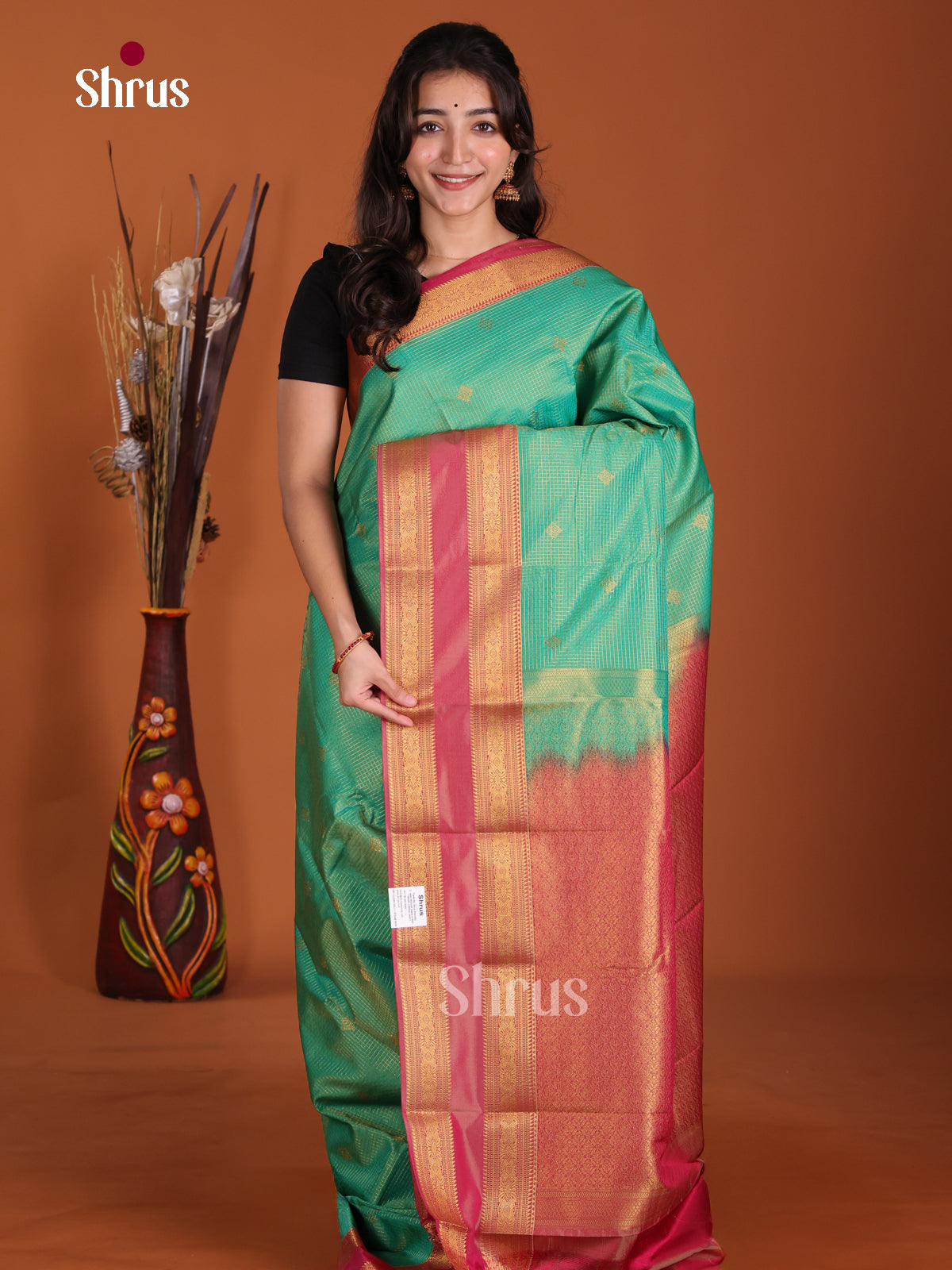 DKS17133 - Semi Kanchipuram Saree