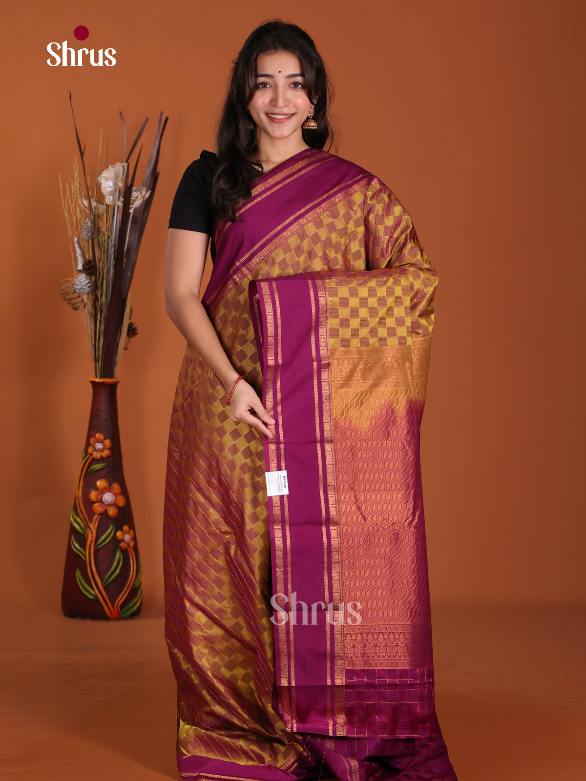 DKS17141 - Semi Kanchipuram Saree