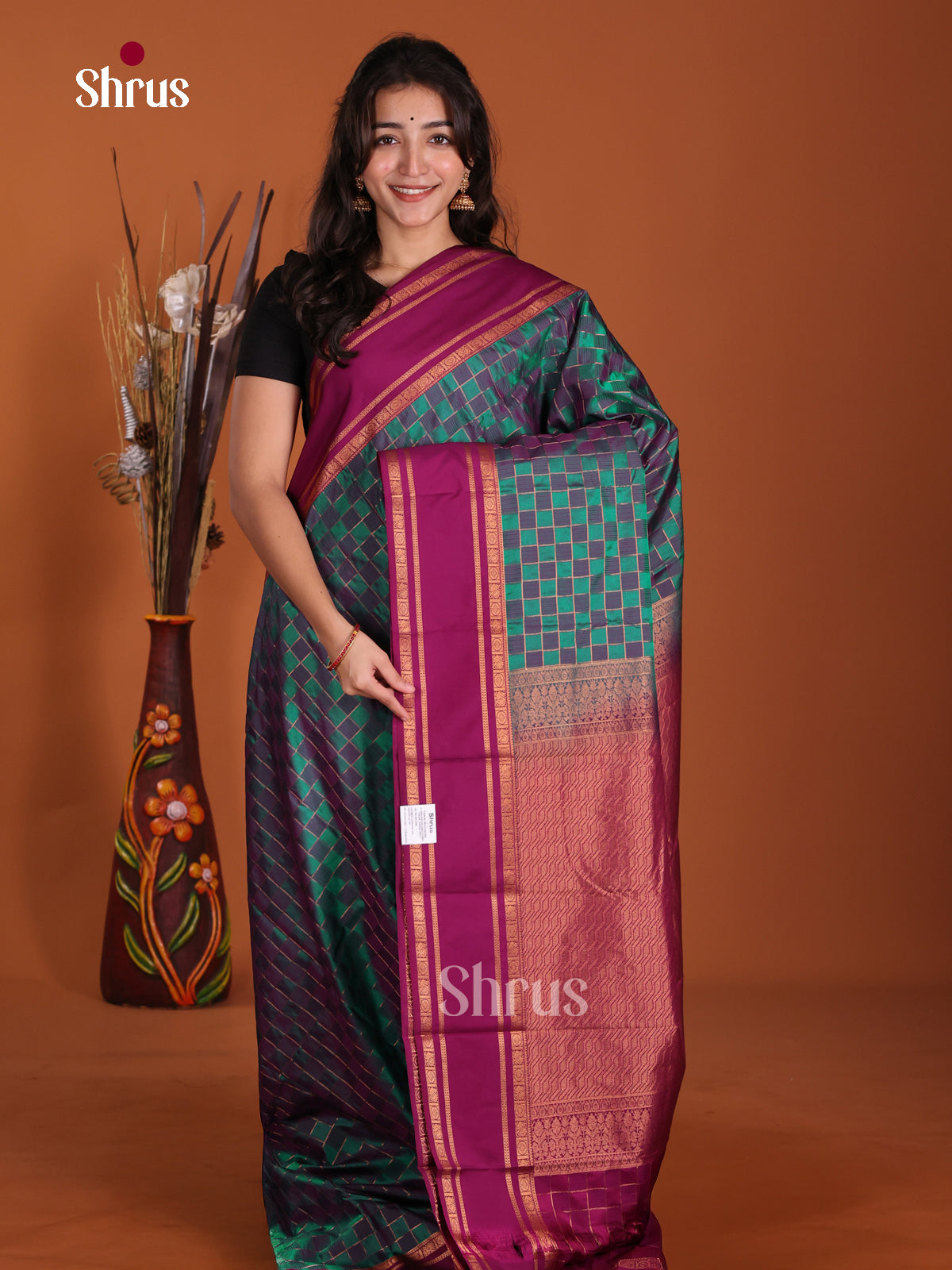 DKS17143 - Semi Kanchipuram Saree