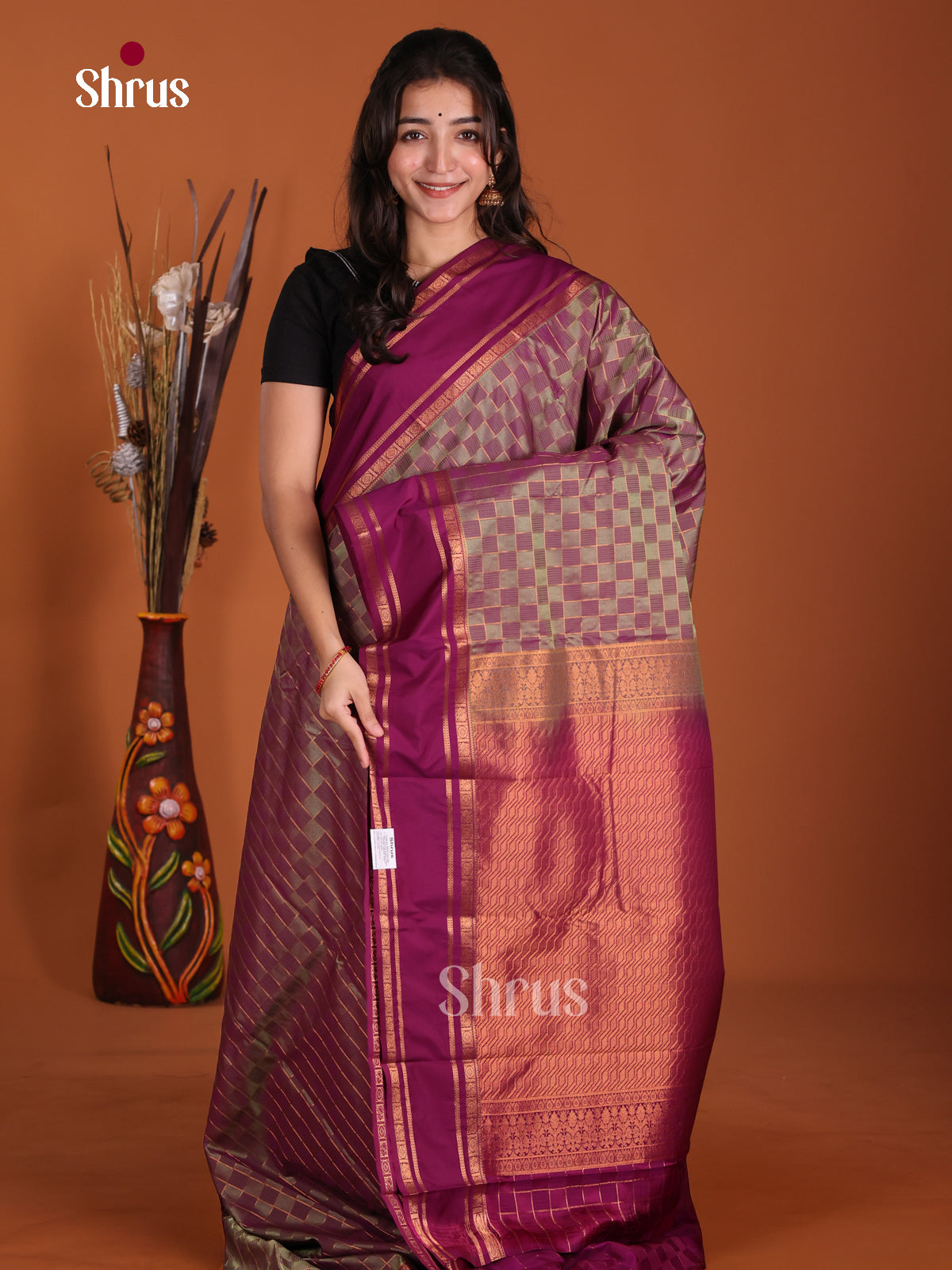 DKS17144 - Semi Kanchipuram Saree